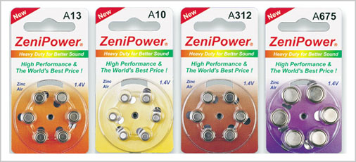 The necessary of hearing aid batteries.